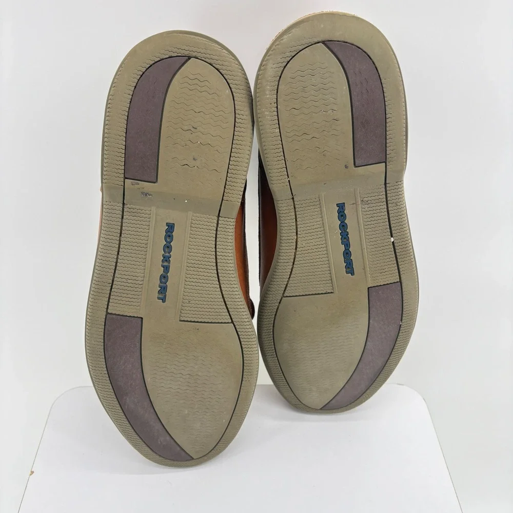 Rockport leather boat